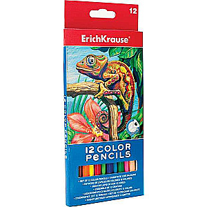 Krāsainie zīmuļi ErichKrause (12 krāsas)