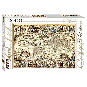 Пазл 2000 Историческая карта мира