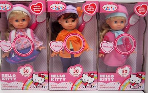 Интерактивная кукла   Hello Kitty  