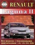 RENAULT Laguna II. Все модели с бензиновыми двигателями: 1.6, 1.8, 2.0, 3.0
