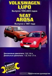 VOLKSWAGEN Lupo (1998-2005)/SEAT Arosa с 1997 г. (бензин/дизель)