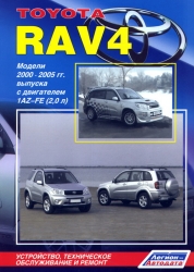 TOYOTA RAV4 (2000-2005) с двигателем 1AZ-FE (2,0 бензин)