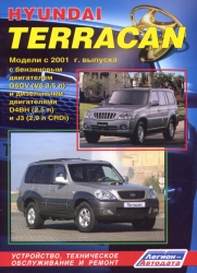 HYUNDAI Terracan с 2001 г. (бензин/дизель)
