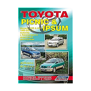 TOYOTA Picnic & Ipsum (1996-2001) benzīns/dīzelis