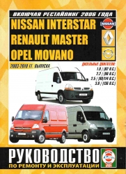 NISSAN Interstar, RENAULT Master, OPEL Movano (2003-2006-2010) дизель