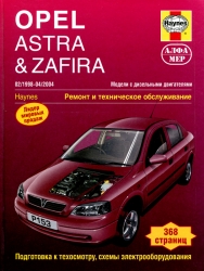 OPEL Astra & Zafira (02/1998-04/2004) дизель