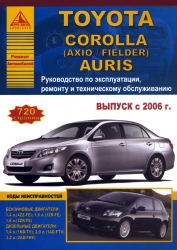 TOYOTA Corolla, Auris с 2006 г. (бензин/дизель)