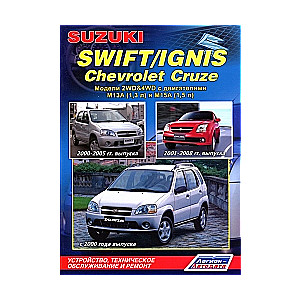 SUZUKI Swift/Ignis, CHEVROLET Cruze (2000-2008) benzīns