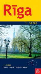 Riga. Pilsetas plans 1:30000 (2007/2008)