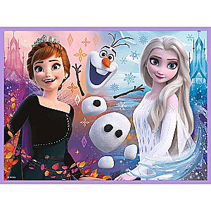Puzle 2in1 + Memos Trefl: Disney Frozen 2