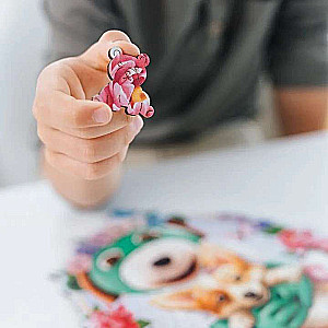 Puzle 50 Wood Craft Junior Trefl: Happy Trefliks