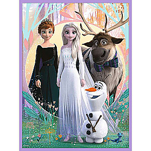 Puzle 2in1 + Memos Trefl: Disney Frozen 2