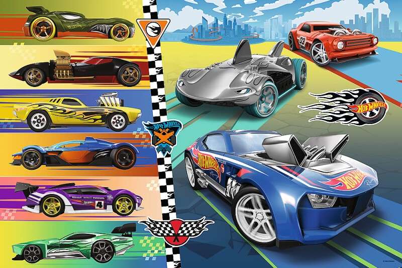 Puzle 24 Maxi Trefl: Fast Hot Wheels