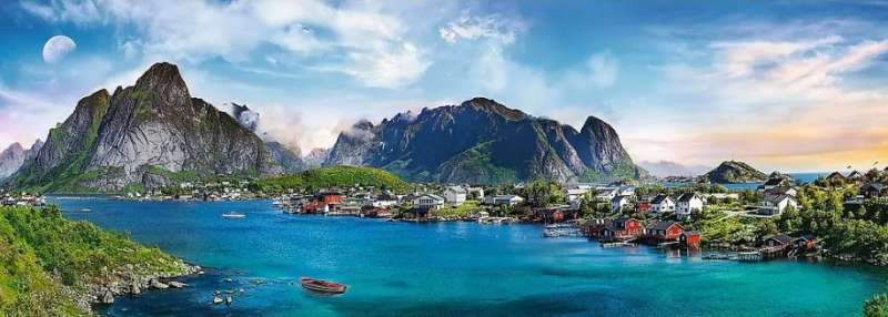 Puzle 500 Trefl: Lofoten Archipelago, Norway