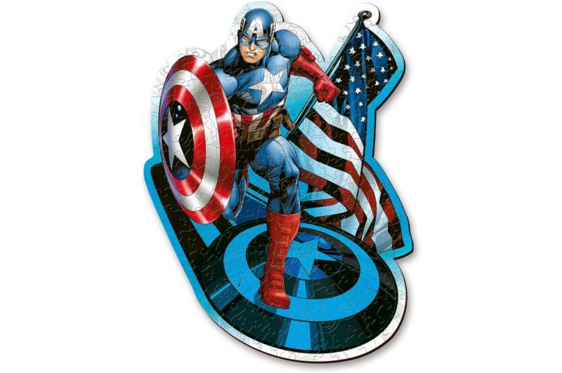 Пазл 160 Trefl: Fearless Capitan America