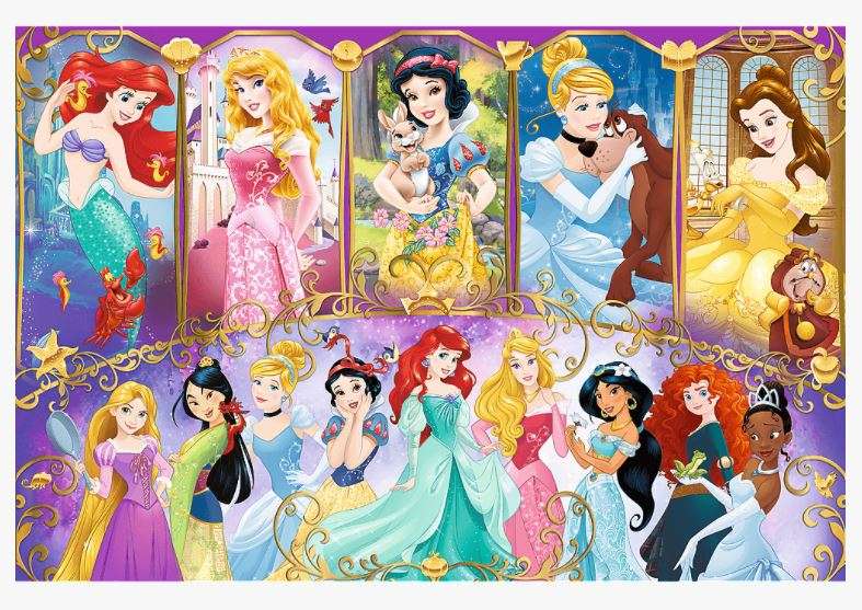 Puzzle 60 Trefl: Disney Princess