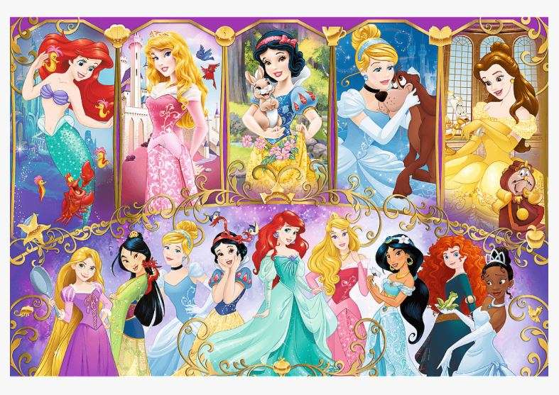 Puzle 160 Trefl: Disney Princess