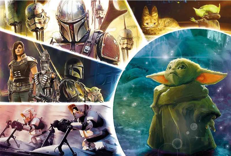 Puzzle 100 Trefl: Lucasfilm Star Wars "The Mandalorian"