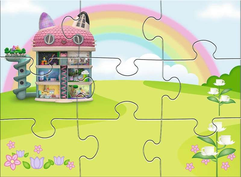 Пазл Magnetic Trefl: Explore Gabbys world