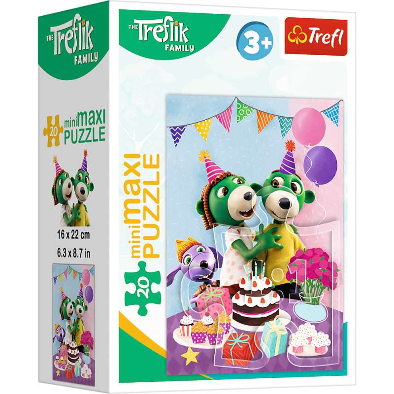 Puzle mini-maxi Trefl: The Treflik Family