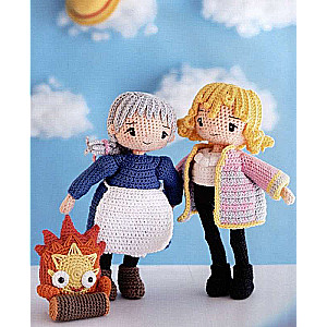 Adītas pasaules Hajao Mijadzaki. Amigurumi varoņi studijā Ghibli