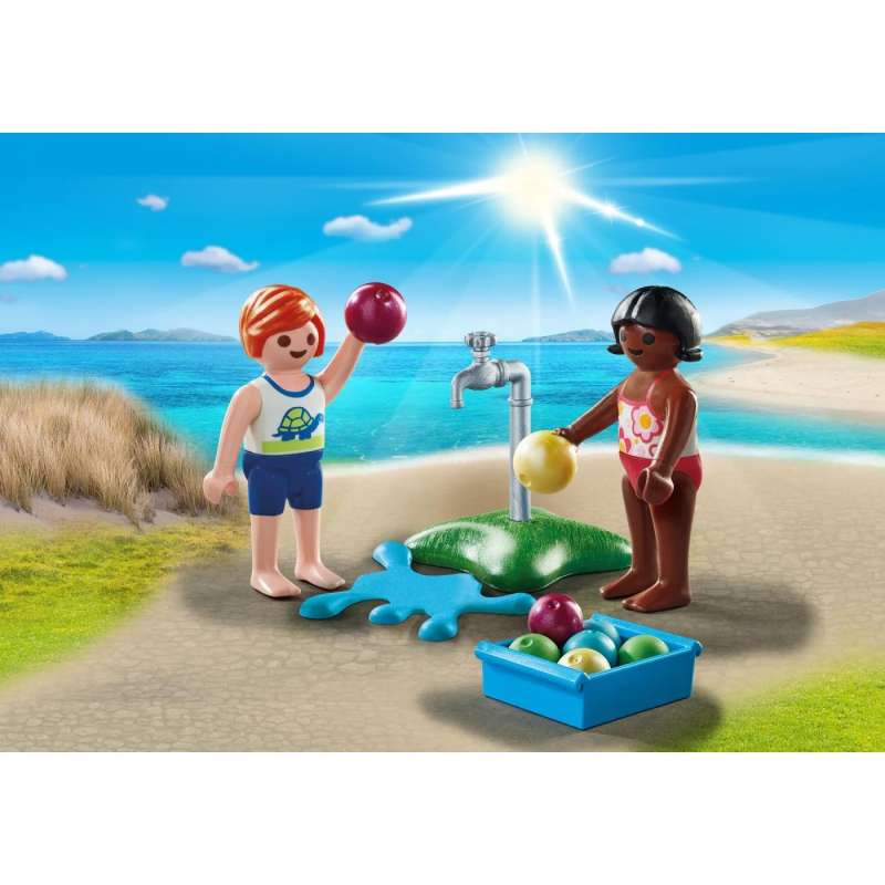 Playmobil - Kids with Water Balloons