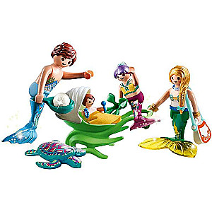 Princese Burvju Jūrasmeitene Ģimene - Playmobil