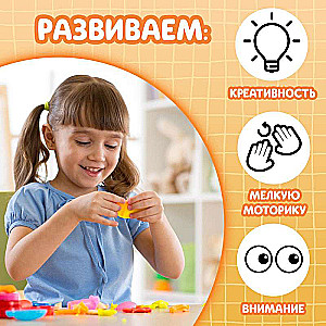 Grāmata par plastilīna veidošanu «Priecīgie zvēri. 15 figūriņas»