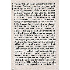 Franz Kafka. Amerika. Amerika: grāmata lasīšanai vācu valodā