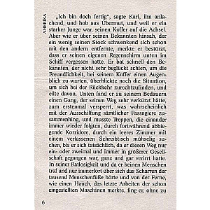 Franz Kafka. Amerika. Amerika: grāmata lasīšanai vācu valodā