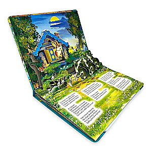 Kārdinātais saule. Grāmata-panorāma ar kustīgām figūrām