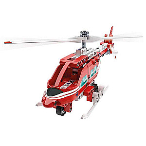 Konstruktors Clementoni: Ugunsdzēsēju helikopters