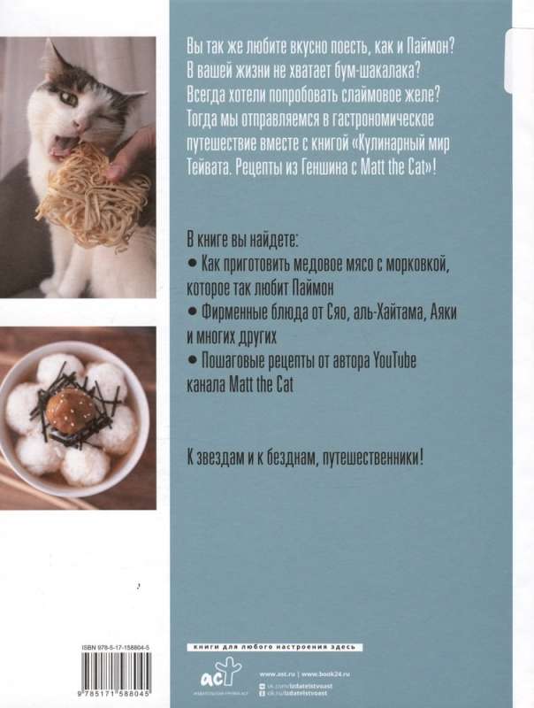 Kulinārais pasaule Teivātā. Receptes no Genshina ar Matt the Cat