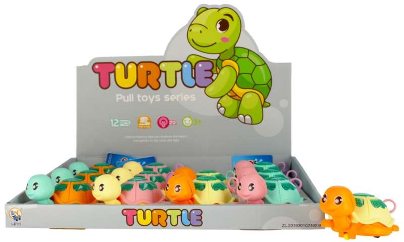 Velkamā rotaļlieta - Glowing Turtle, mix