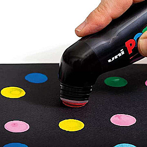 Ūdens bāzes marķieris UNI Posca PCM-22, sarkans
