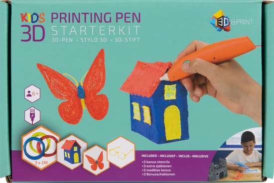 3D pildspalva - drukāšana bērniem: zema temperatūra