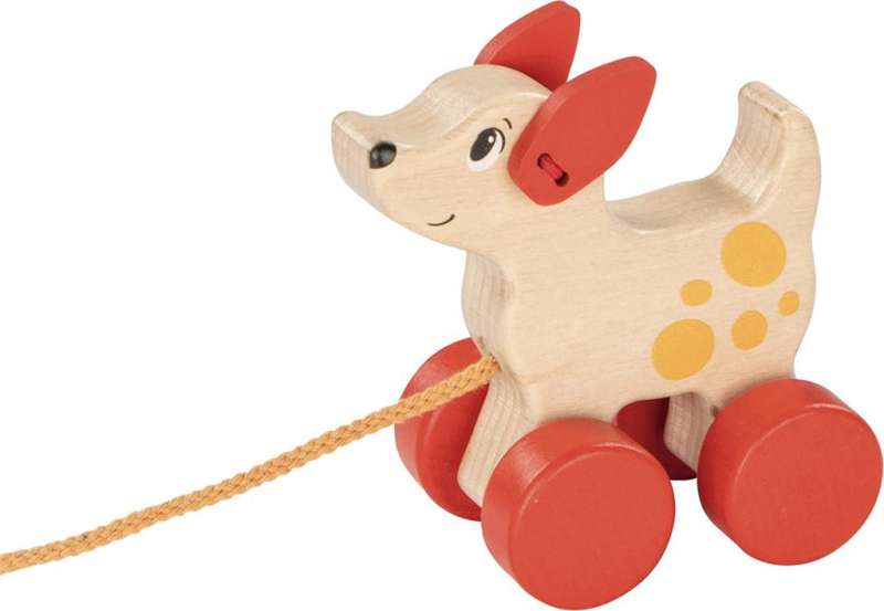 Velkamā rotaļlieta - Koka suns