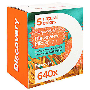 Mikroskops Discovery Micro Terra, 40x-640x, ar grāmatu