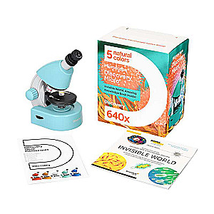 Mikroskops Discovery Micro Marine, 40x-640x, ar grāmatu