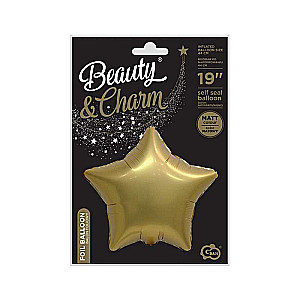 Folijas balons 19 - Zvaigzne, matēts