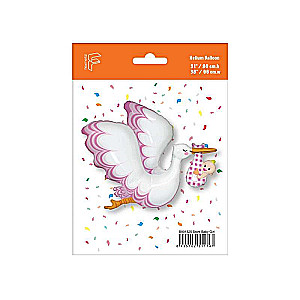 Folijas balons 24 - Stārķis meitene