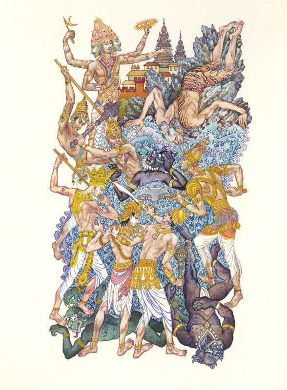 Mahābhārata. Trīs lielie stāsti Senajā Indijā