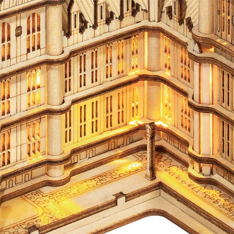 Деревянный 3D пазл ROBOTIME - Big Ben With Lights