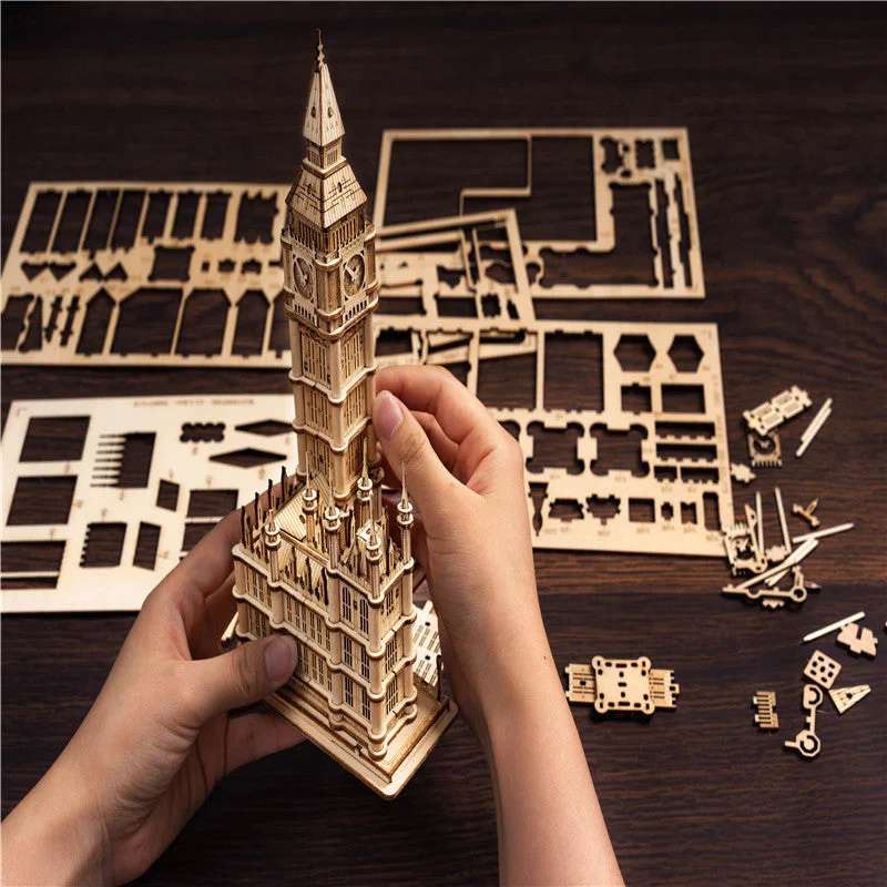 Koka 3D puzzle ROBOTIME - Big Ben With Lights