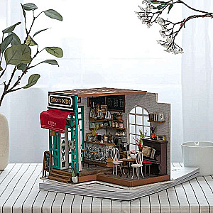 3D saliekama miniatūra ROBOTIME - Simon's Coffee Shop 