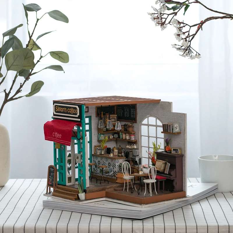 3D saliekamā miniatūra ROBOTIME - Simons Cofee
