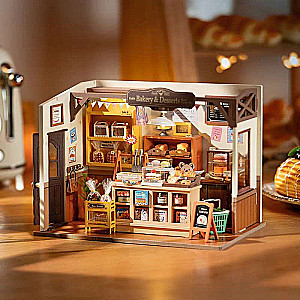 3D saliekamā miniatūra ROBOTIME - Beckas Baking House