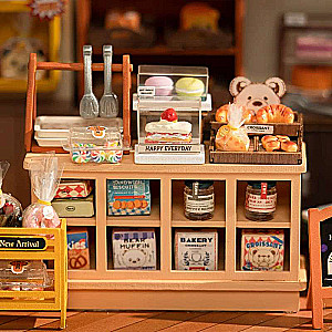 3D saliekamā miniatūra ROBOTIME - Beckas Baking House