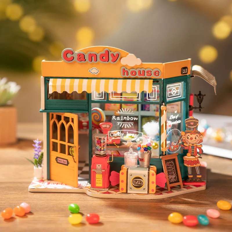 3D складная миниатюра ROBOTIME - Candy House