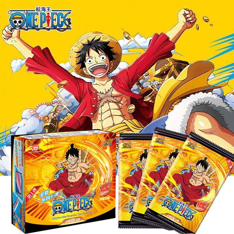 One Piece No.2 trading cards - 5 pcs